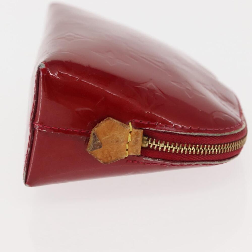LOUIS VUITTON Monogram Vernis Pochette Pouch Rose Indian M90009 LV Auth BA6716 - Picture 3 of 16